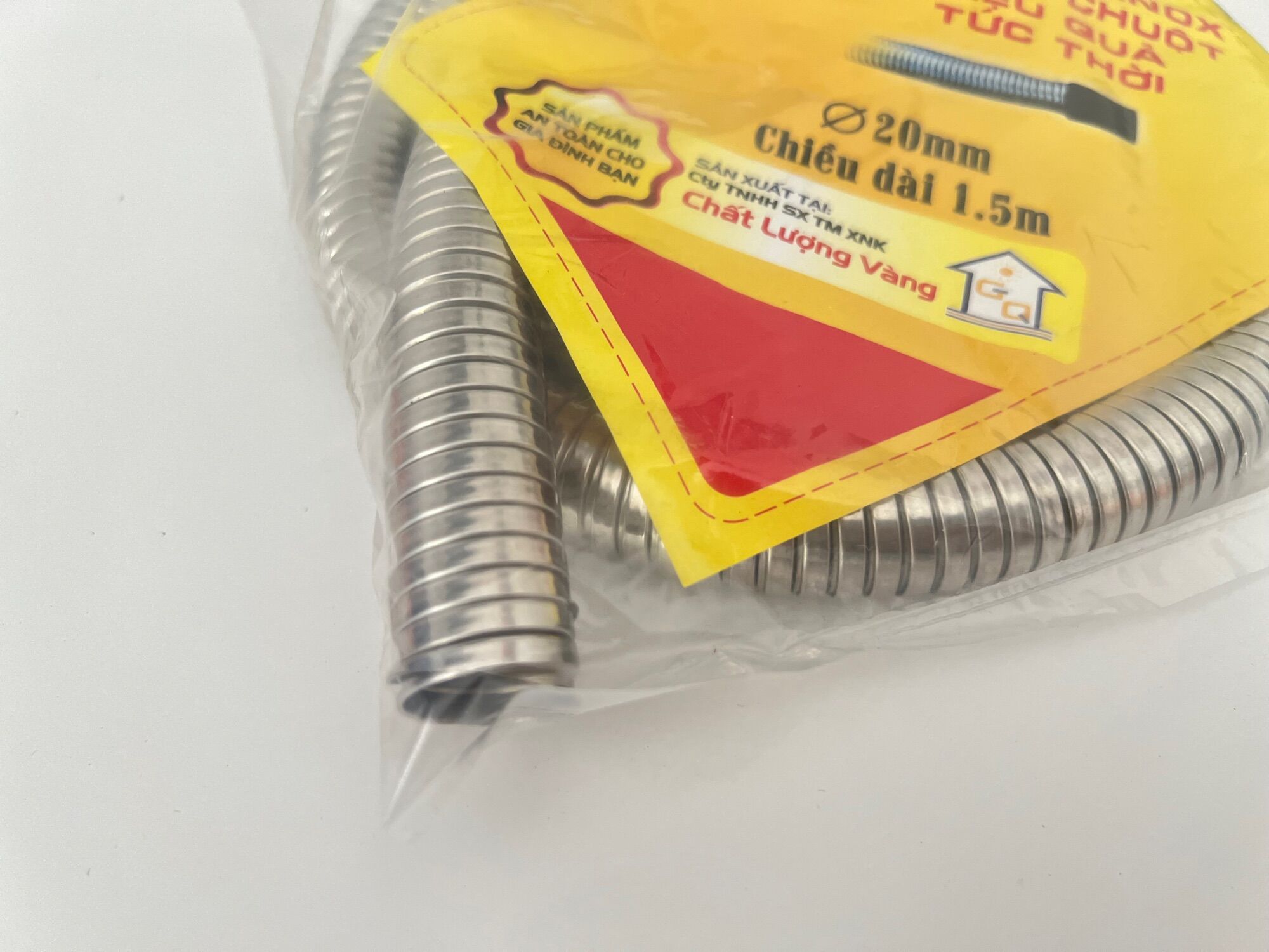 Dây inox bọc bảo vệ dây dẫn gas