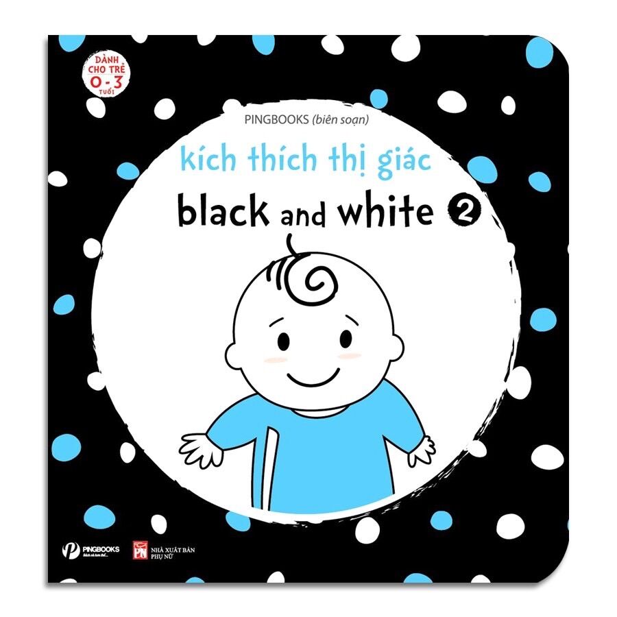 Tranh dựng cũi  - Kích thích thị giác - Black and white số 2