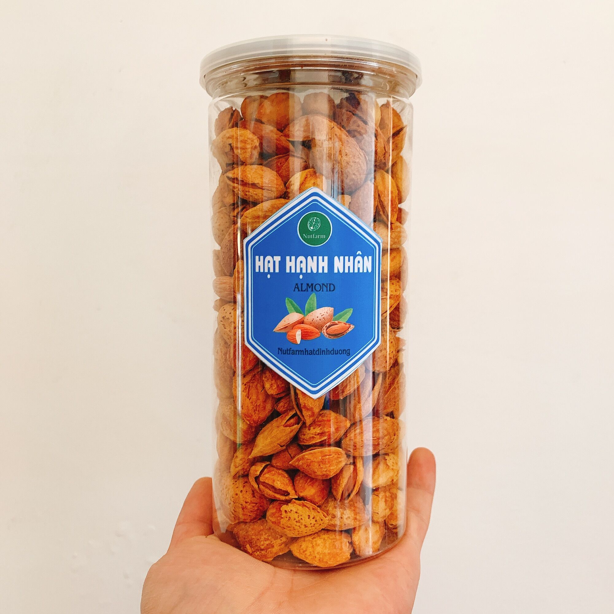 Hạnh nhân mỹ nutfarm đặc sản đà lạt hũ 500gr