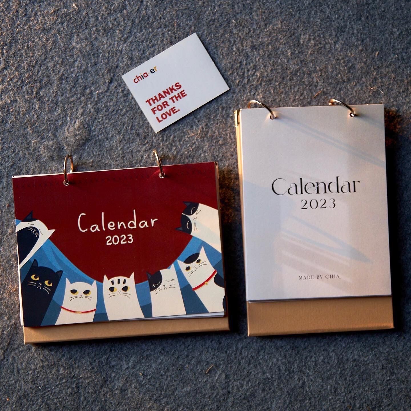 Lịch 2023 - Lịch để bàn- Lịch Chia Decor