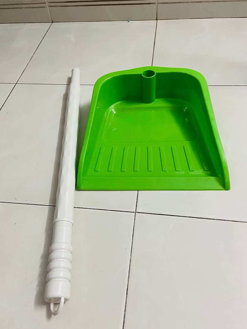 Large Long-Handed Dustpan - Office Cleaning Product, Durable Hard Plastic