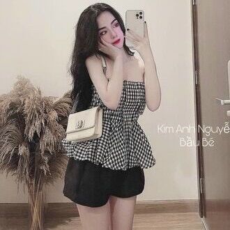 Set bộ quây kẻ caro hàng đẹp dưới 53kg