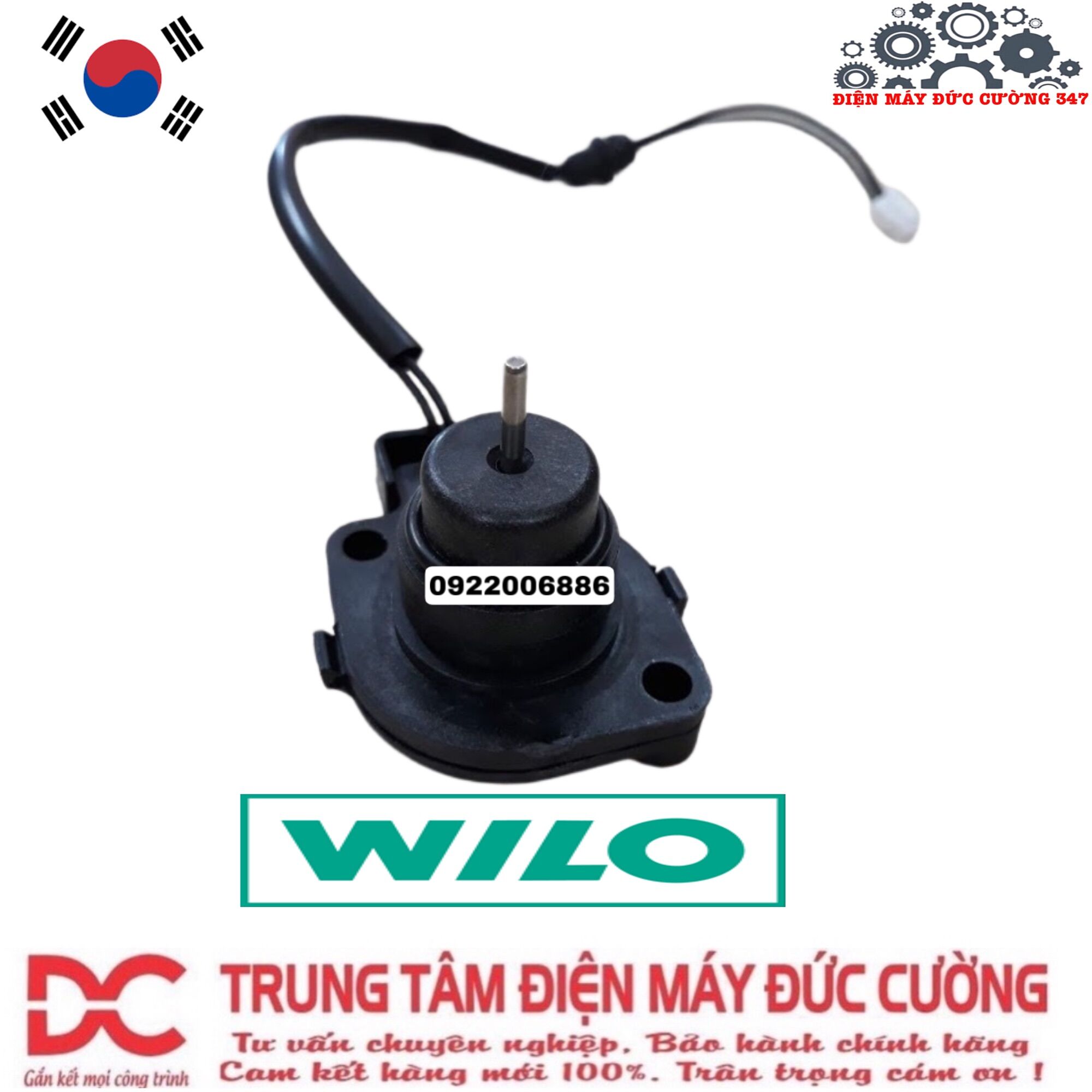 Bộ dây và van từ cho máy bơm tăng áp wilo pb-201ea, pb-400ea - phụ kiện chính hãng korea