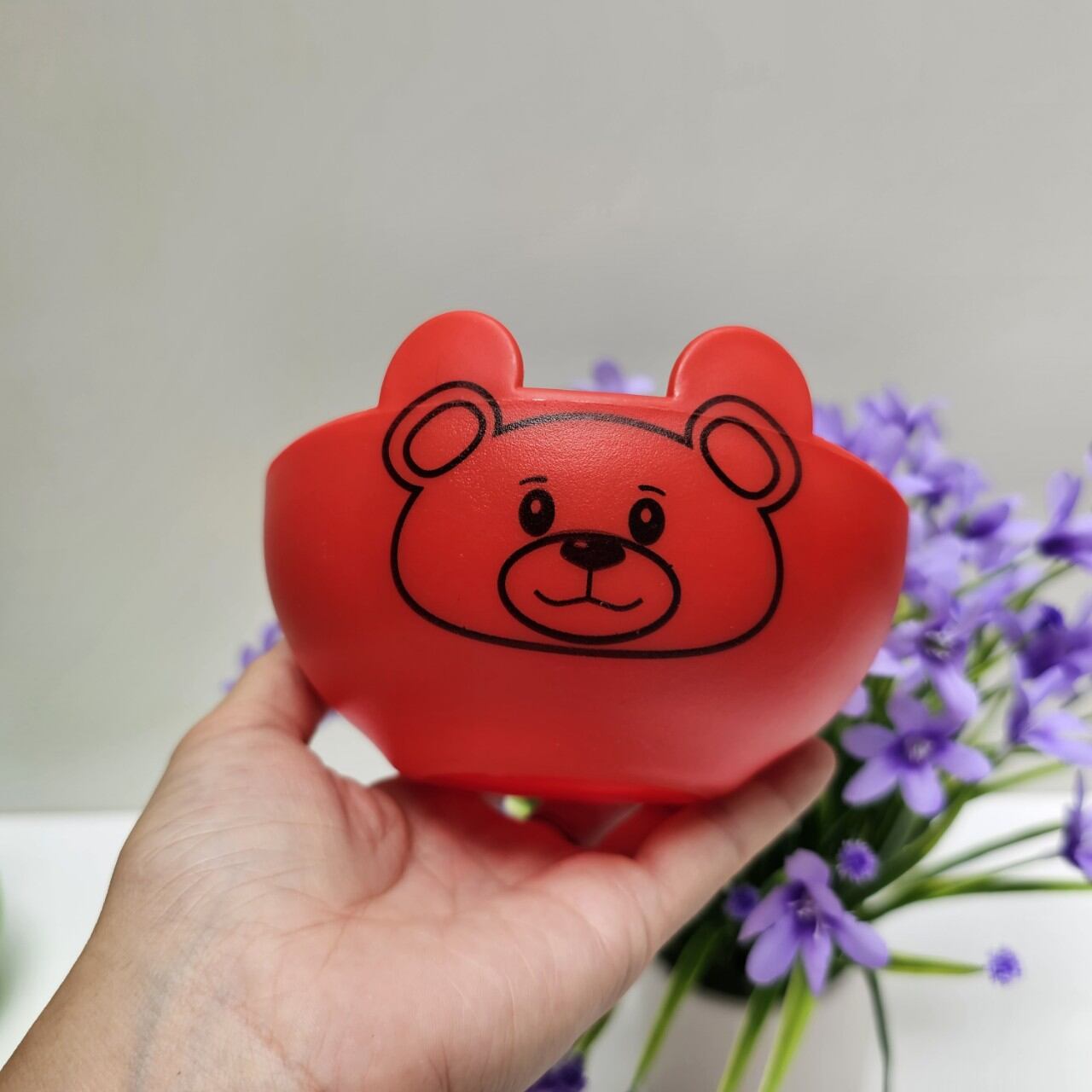 bộ chén ly muỗng ăn dặm cho bé ( màu ngẩu nhiên)