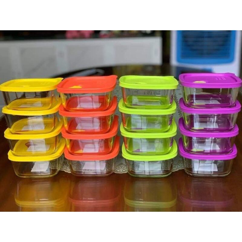 Hộp Thủy Tinh Nắp Silicon lock & lock dung tích #410ml