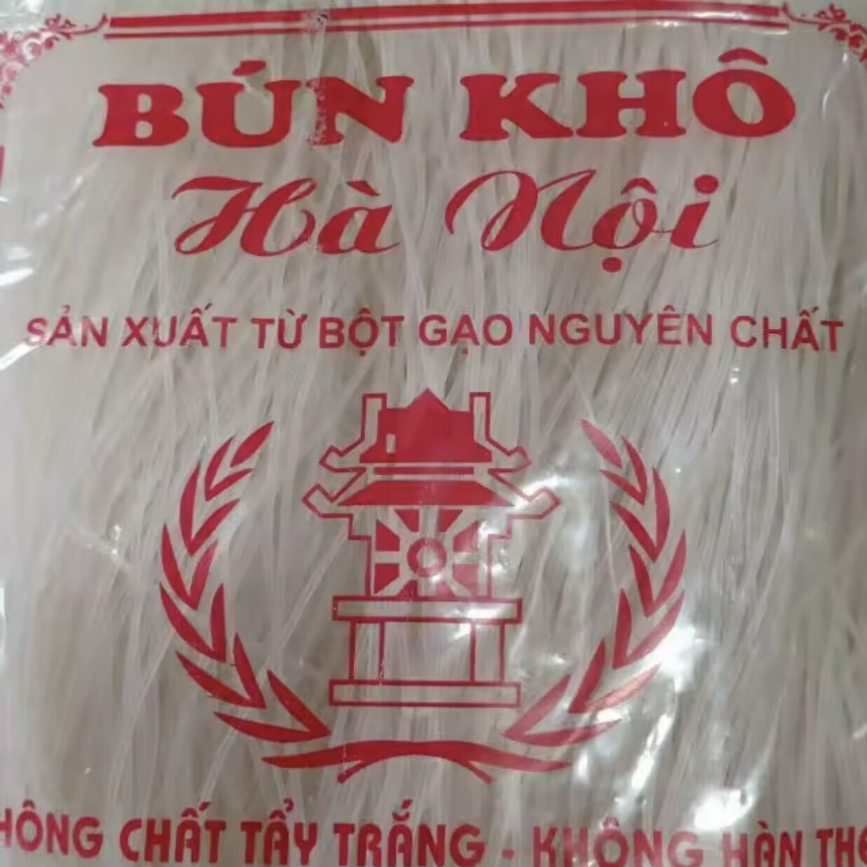 Clean Dried Vermicelli from Hanoi, 450g Package