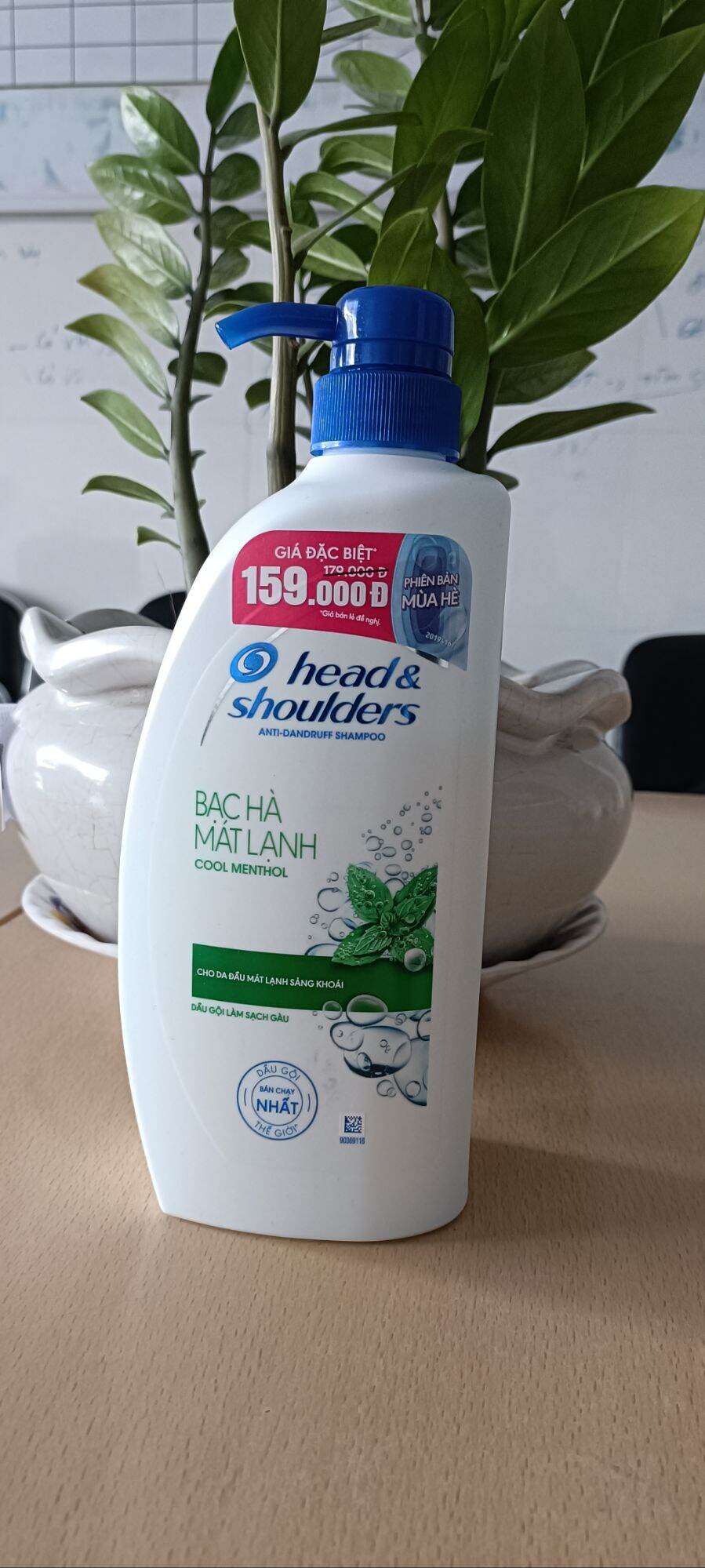 Dầu gội head & shoulder bạc hà 625 ml