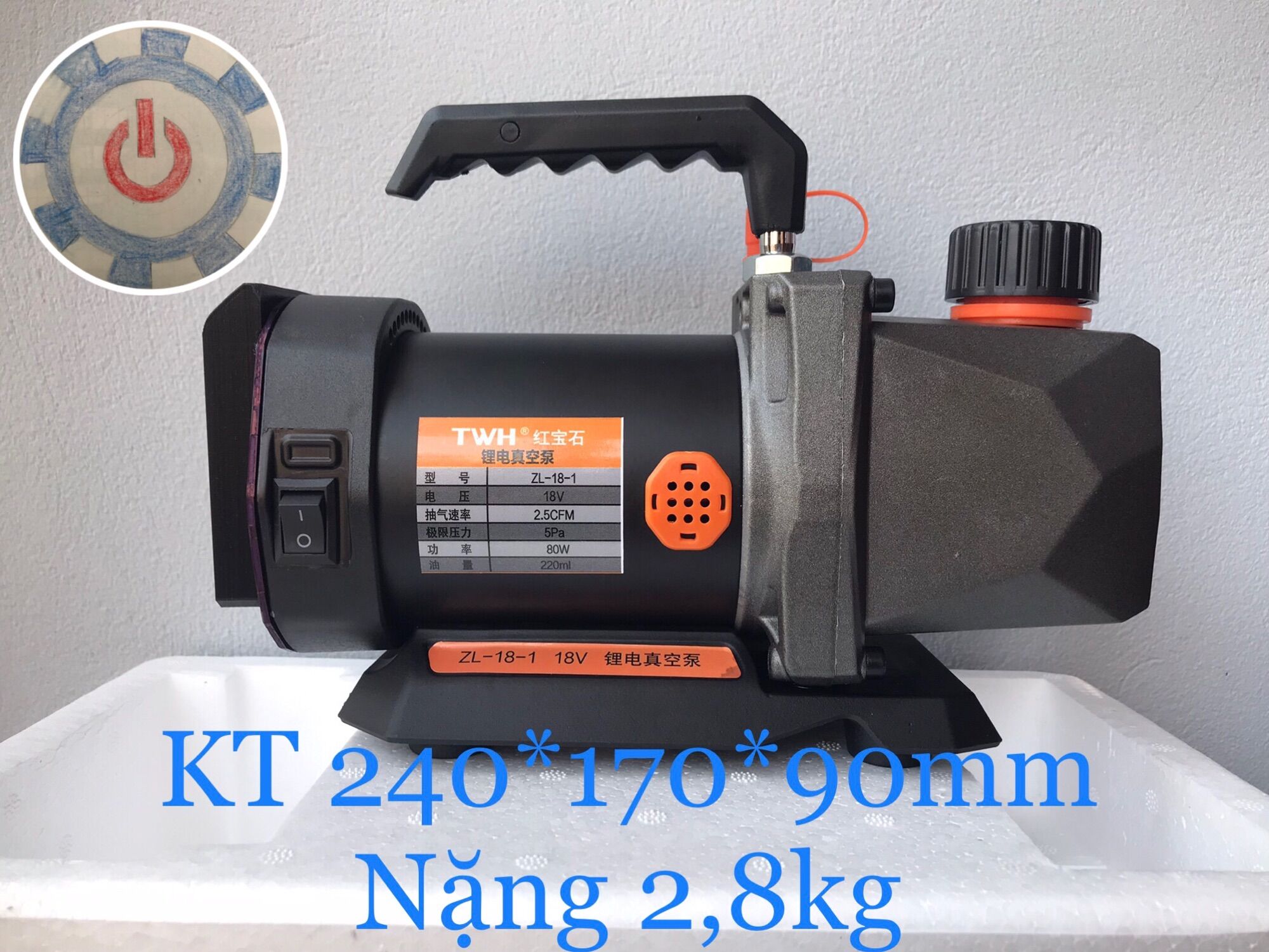 Máy hút chân không Điều Hoà