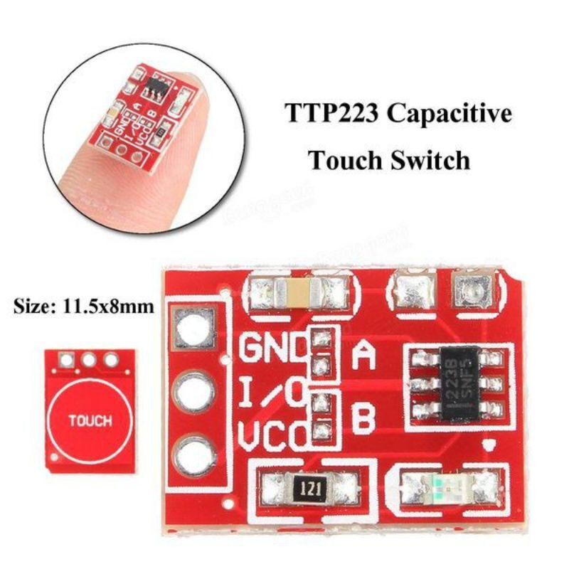 Modul nút cảm biến chạm TTP223_ Touch sensor