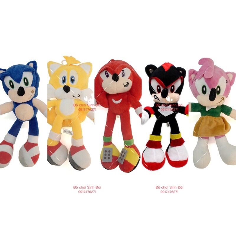 Thú nhồi bông sonic 28cm