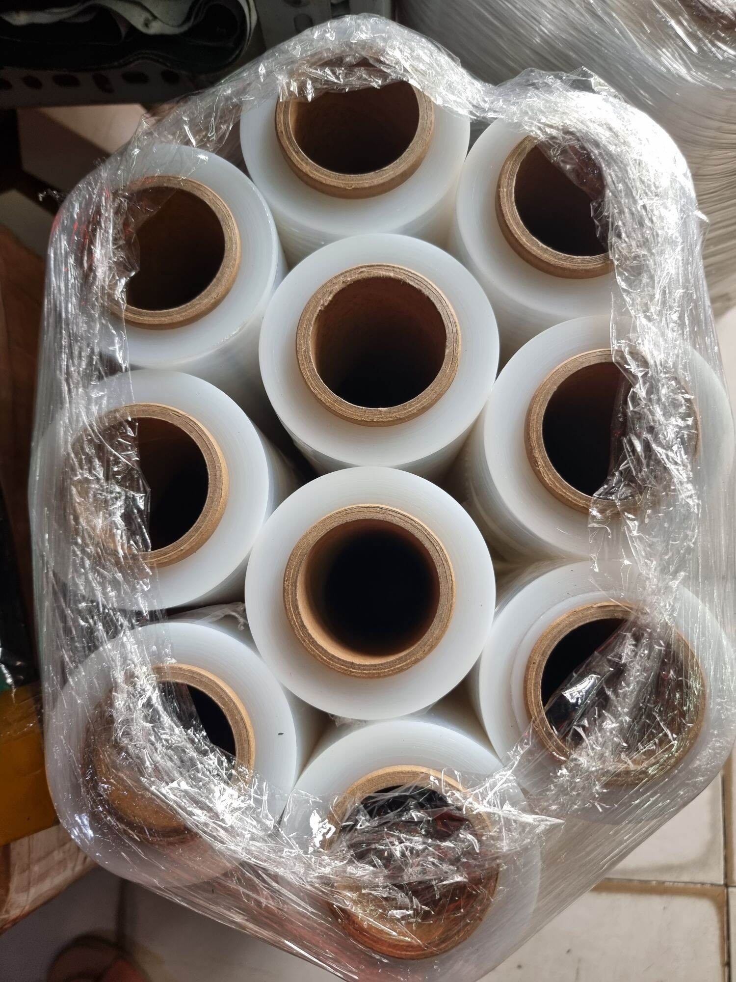 Màng quấn, màng PE 50cm nặng 1kg8 bọc hàng, đồ nội thất