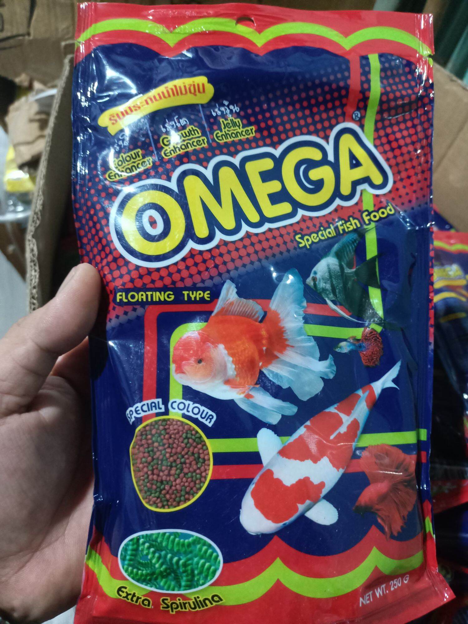 CÁM OMEGA THÁI LAN , CÁM CHO CÁ CẢNH , THỨC ĂN CHO CÁ , OMEGA