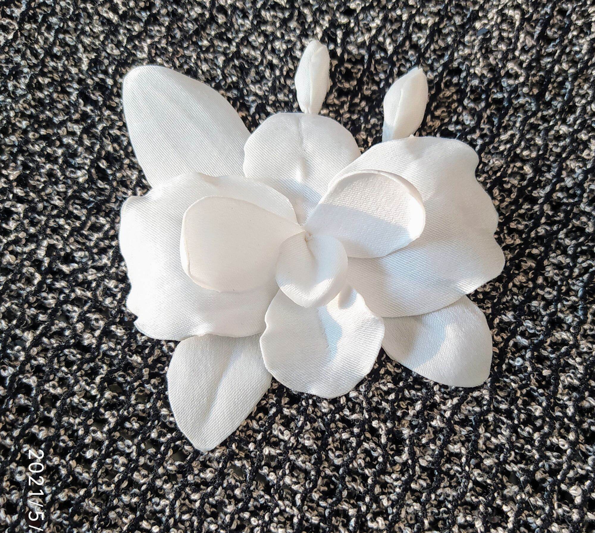 Hoa lan cài áo Canto hoa cài áo handmade