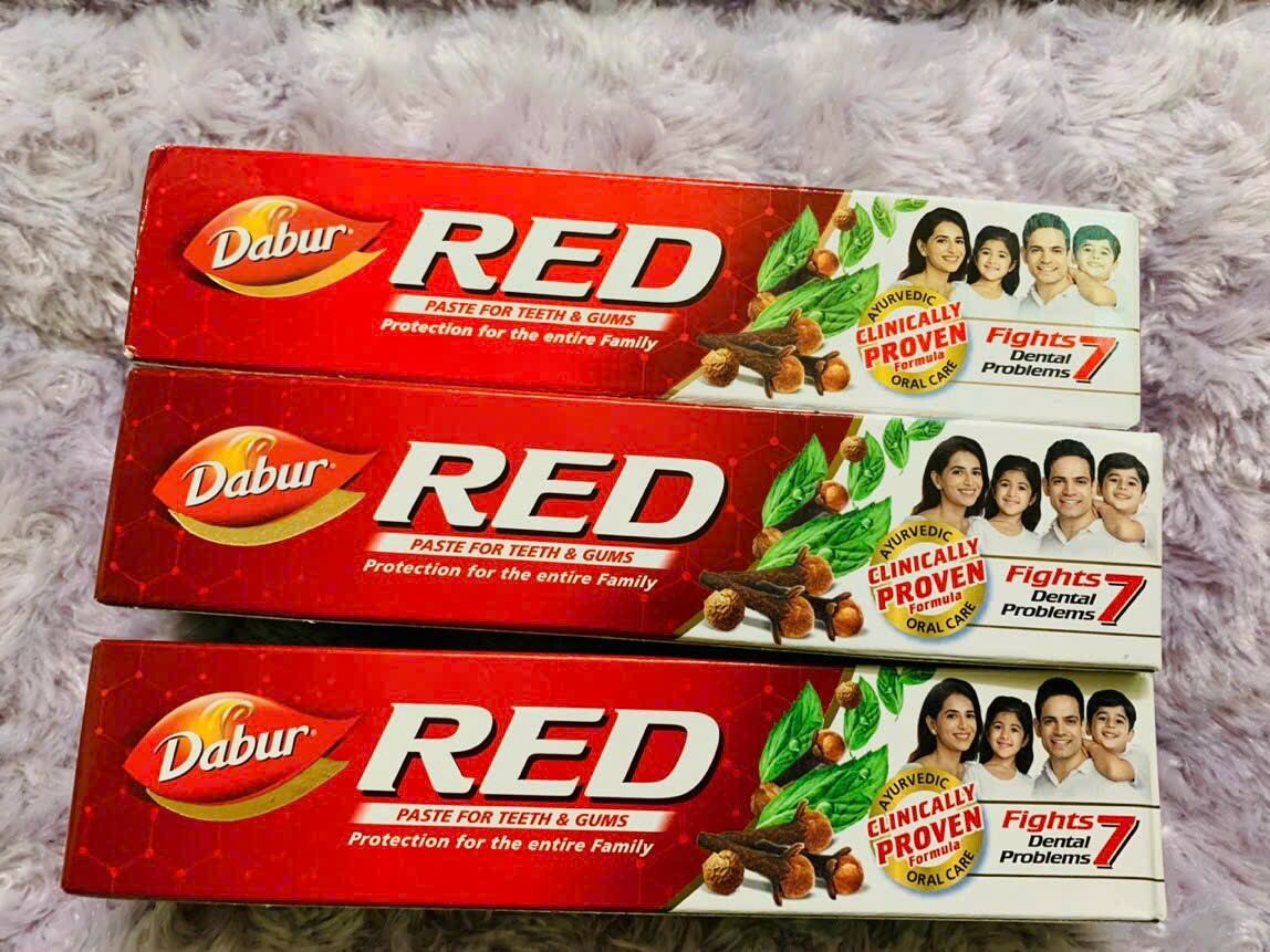Kem đánh răng thảo dược Red Dabur Ấn Độ 100gr