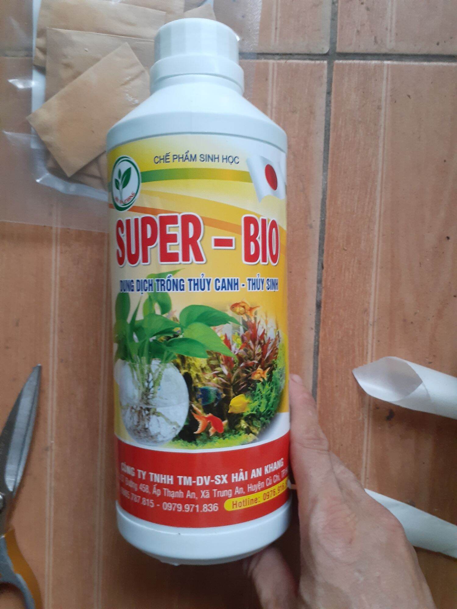 DUNG DỊCH THỦY CANH SUPER- BIO CHAI 1 LÍT