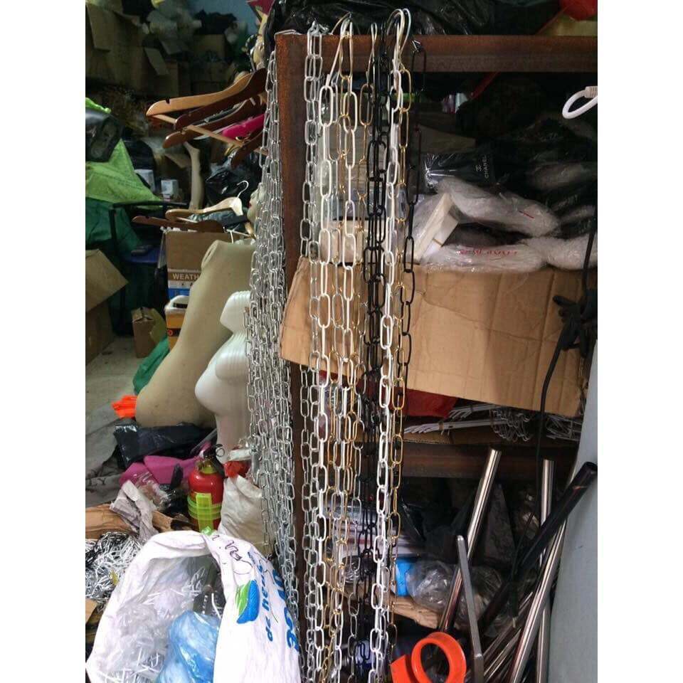 Dây Treo Quần Áo - Treo Đồ Đa Năng 2 Đầu Móc - Dây Xích Sắt Mạ Hàng Đẹp