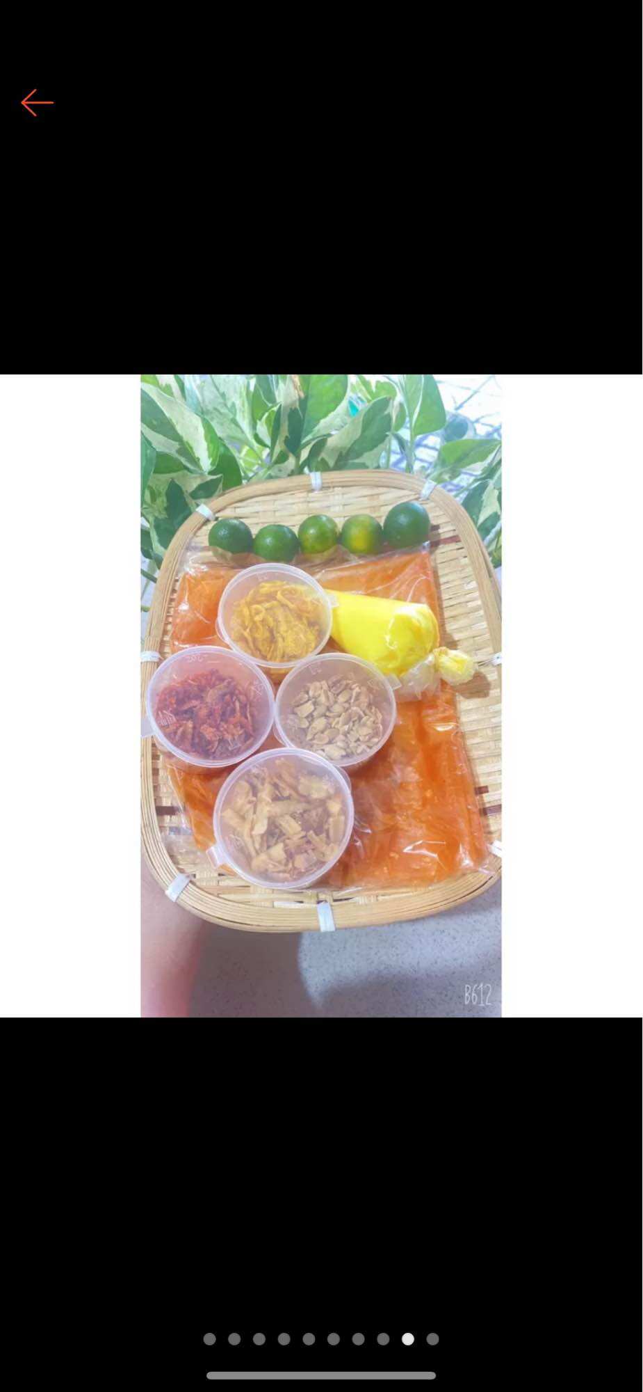 Bánh tráng trộn top mở + mỡ hành
