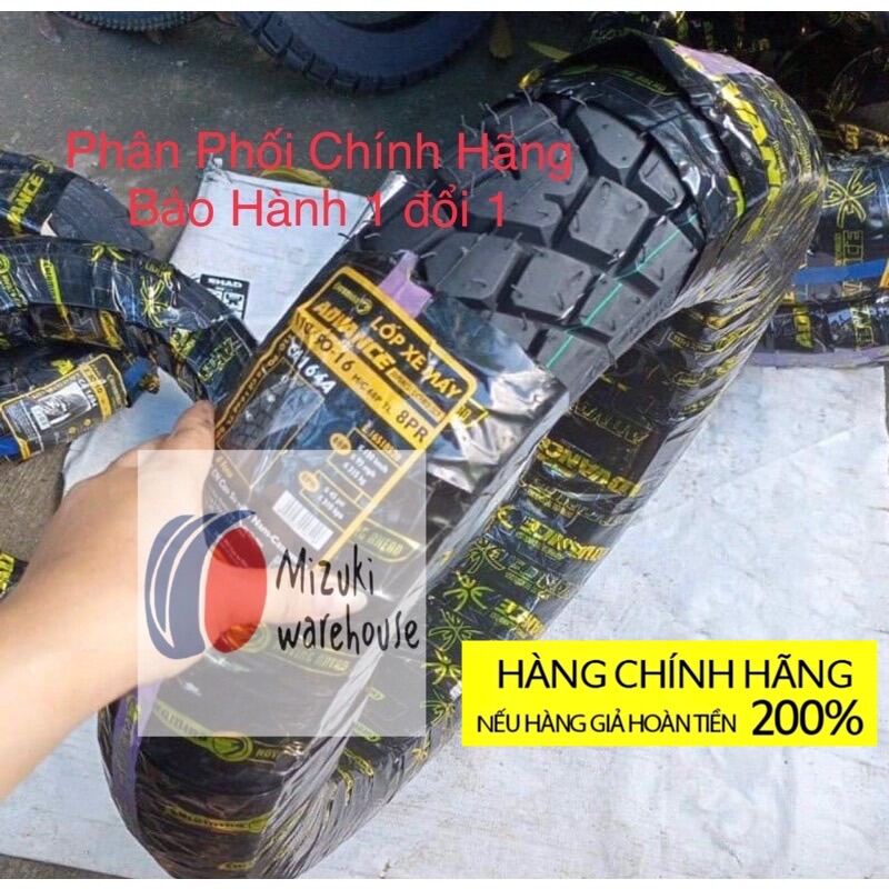 Vỏ  Lốp 110 90-16 Chính Hãng Euromia  Hàng xuất khẩu đạt E4 Châu Âu- BẢO