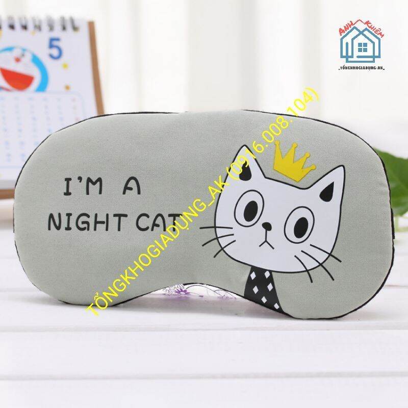 Bịt mắt vải ngủ du lịch mềm mại