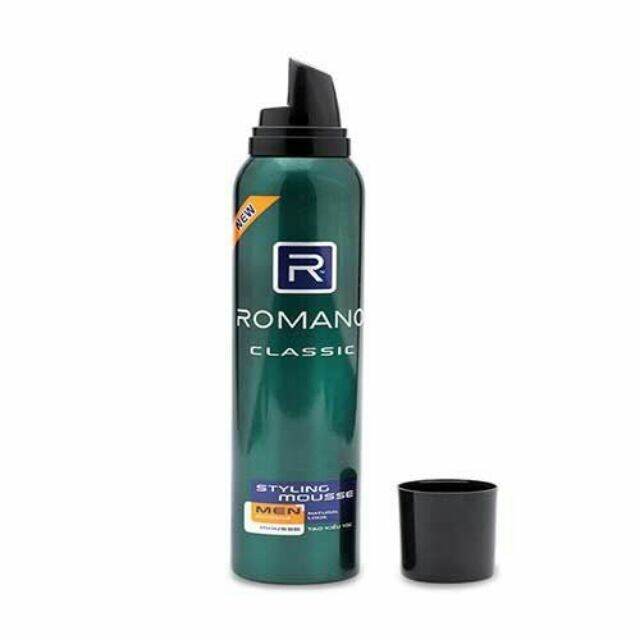 MOUSSE TẠO KIỂU TÓC ROMANO 175G.