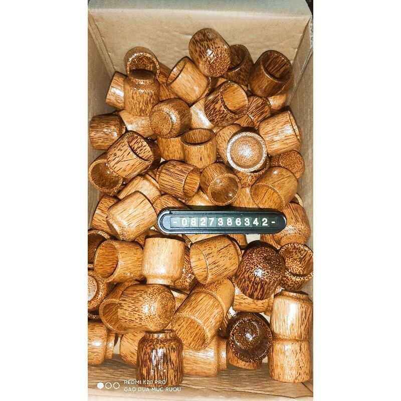 Ly rượu gỗ dừa