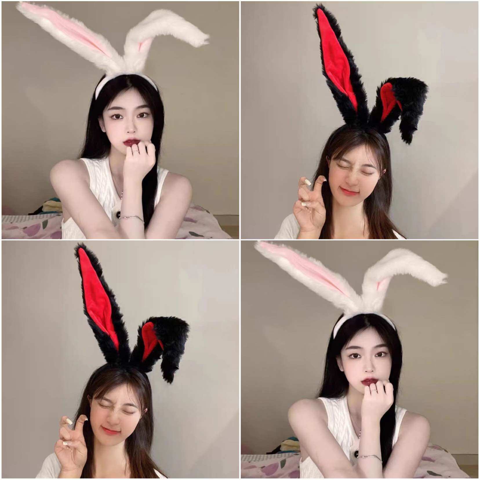 Băng đô bờm gấu, thỏ, hổ, động vật đáng yêu