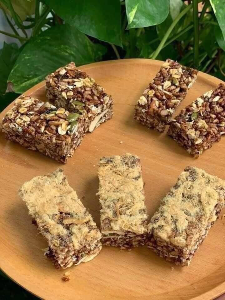 Thanh Gạo Lứt Ngũ Cốc Chà Bông