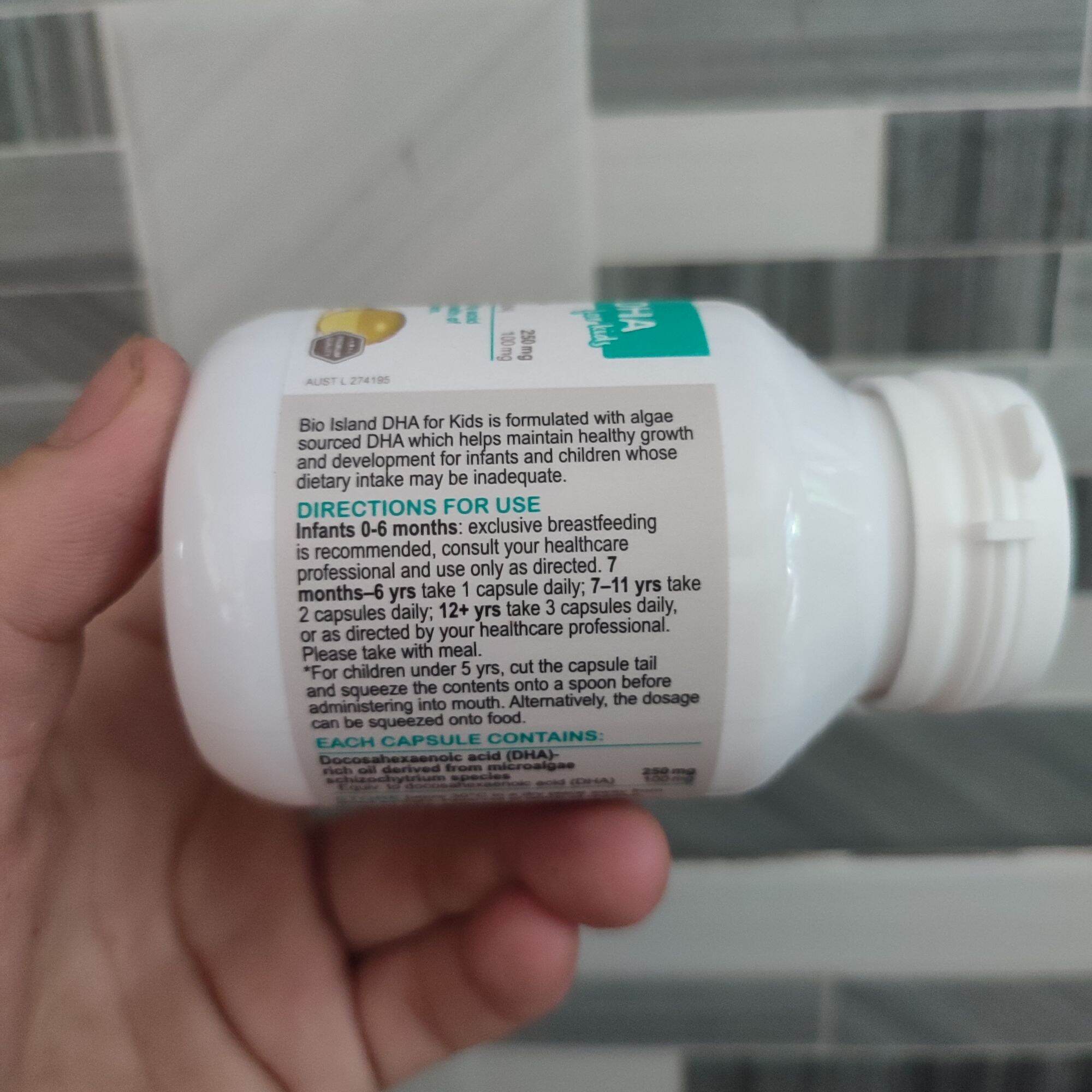 DHA BioIsland của Úc 60 viên