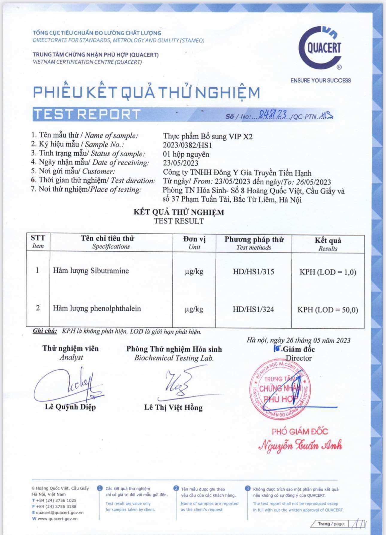 Giảm cân Tiến Hạnh Vipx2 2023