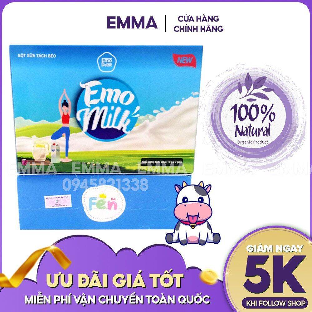 Sữa bò giảm cân emoslim siêu phẩm giảm nhanh từ 2_5kg/7days