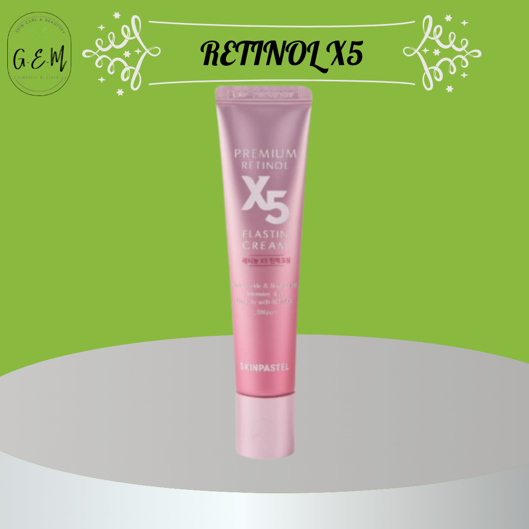 Kem dưỡng da retino.l x5 hồng giúp da sáng mịn, đều màu
