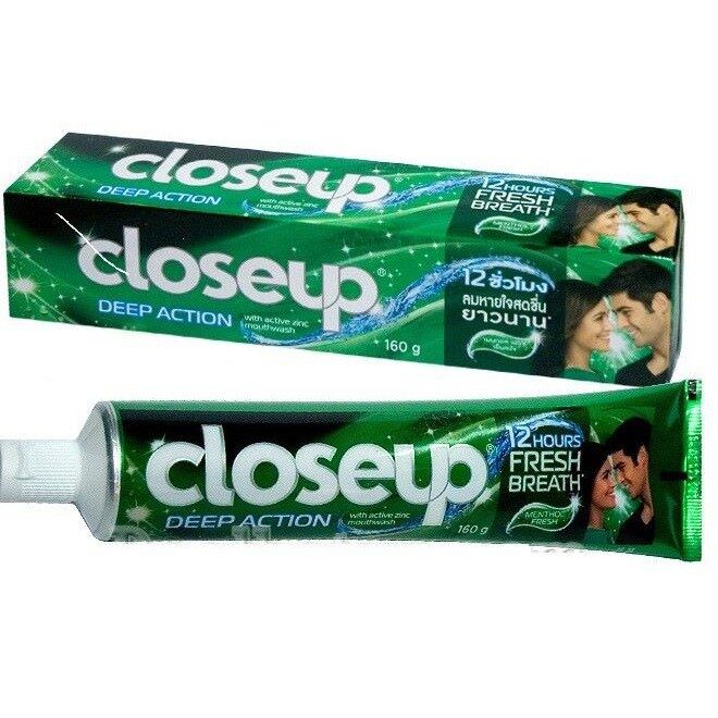 [Combo 3 túyp]Kem đánh răng Close Up Thái Lan 160g