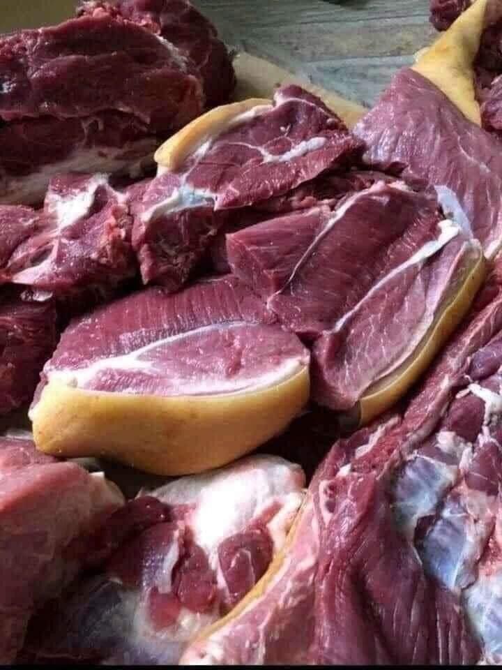 1kg Bag of Fresh Deer Leg Meat with Skin (Express Delivery in Hcmc)