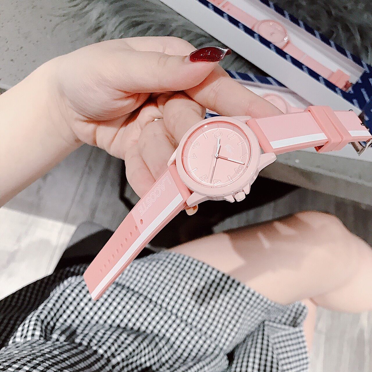 Đồng Hồ Nữ Lacoste Hồng Baby
