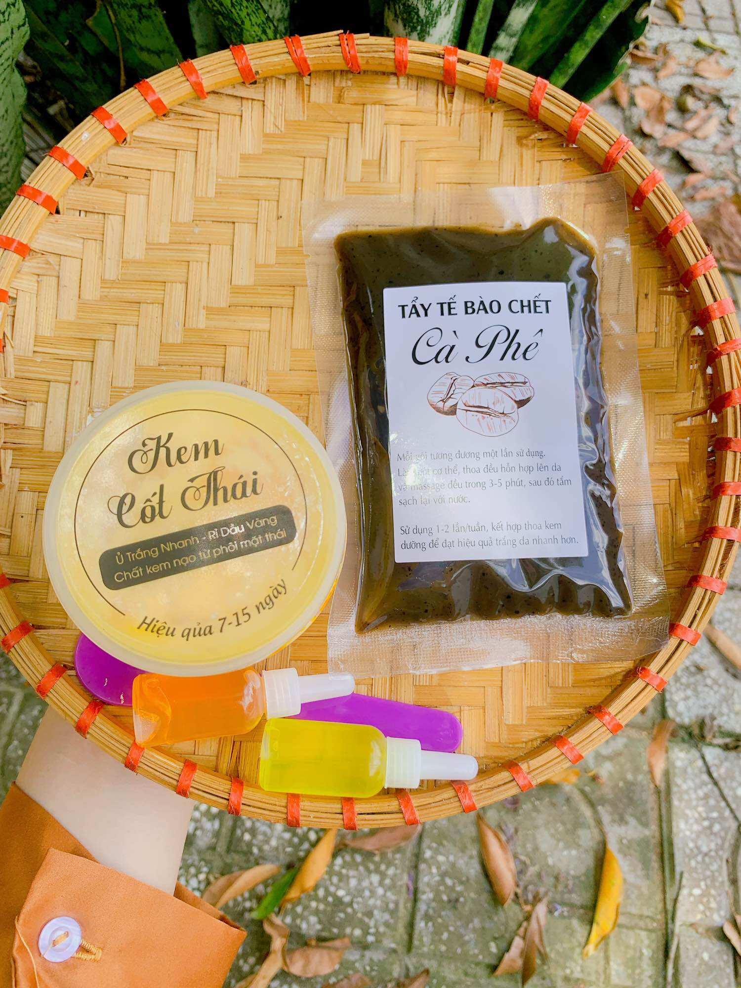 Kem cốt thái dẻo 220gr ( kèm kích tặng gói tế bào cafe )