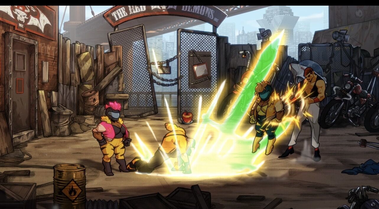 Đĩa game ps4 : Street Of Rage 4 (new)