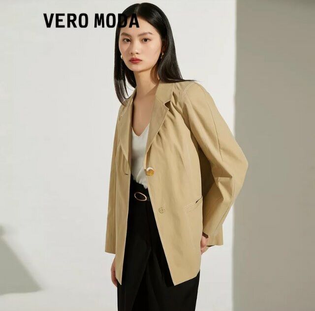 [Size XS-S-M] Vero Moda Áo khoác blazer cổ vest oversize newtag