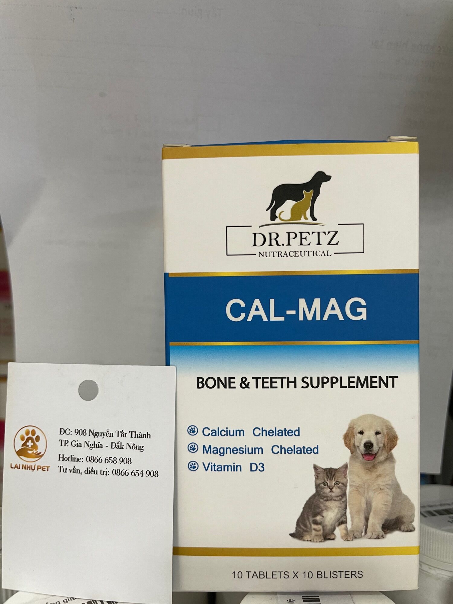 DR.Petz Cal Mag 10 viên