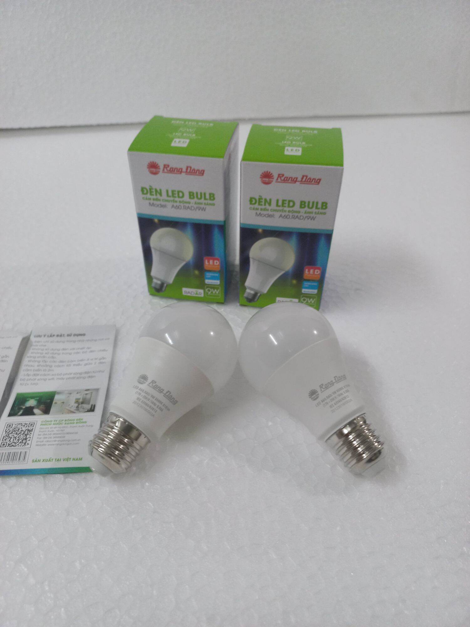 Bóng đèn cảm biến Rạng Đông 9W
