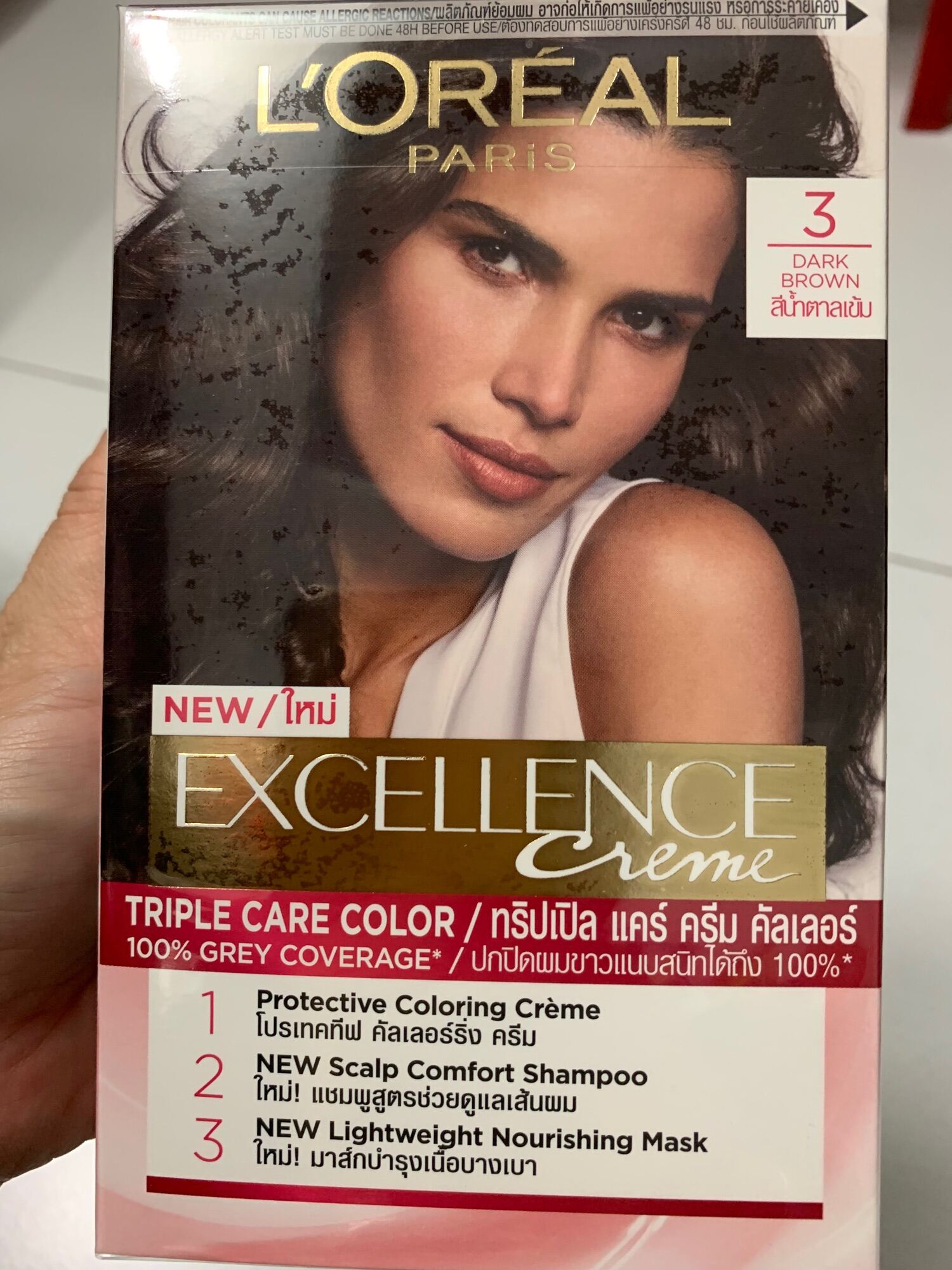 Màu nhuộm tóc Loreal Excellence Cream số 3