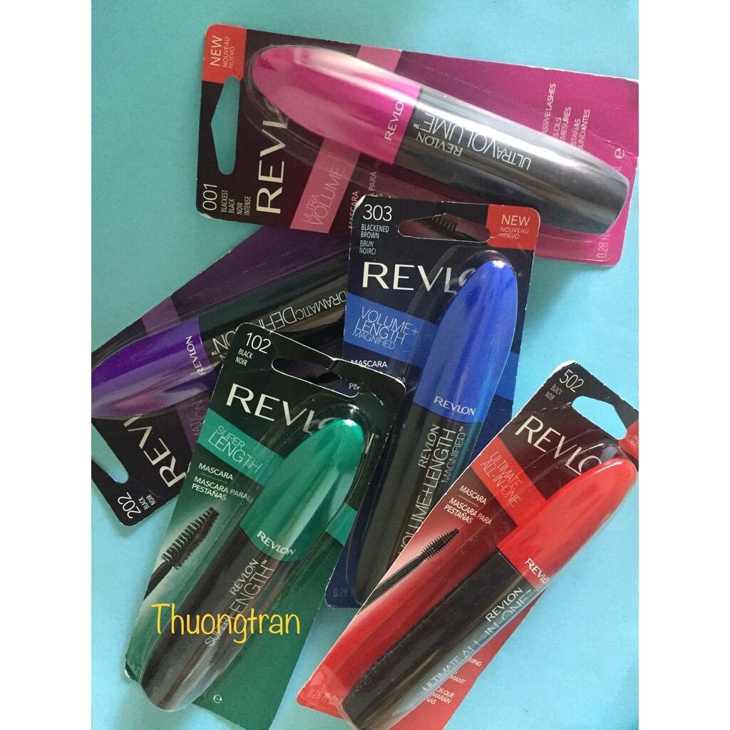 Mascara Revlon Volume + Length Magnified Mỹ