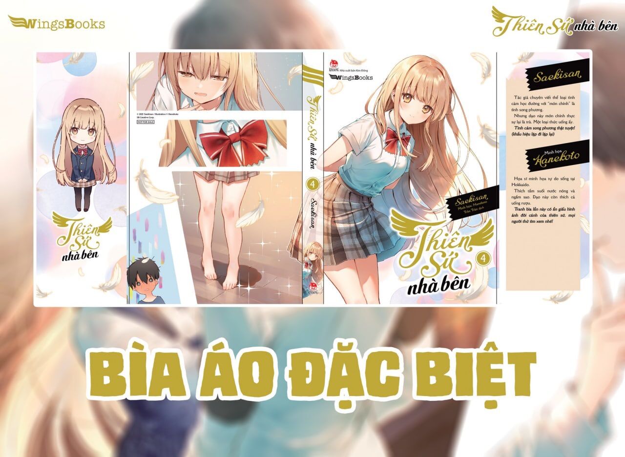 Thiên Sứ Nhà Bên - Tập 4 - Bản Giới Hạn (Tặng Kèm Bookmark + Dây Đeo + Bìa Áo Limited)