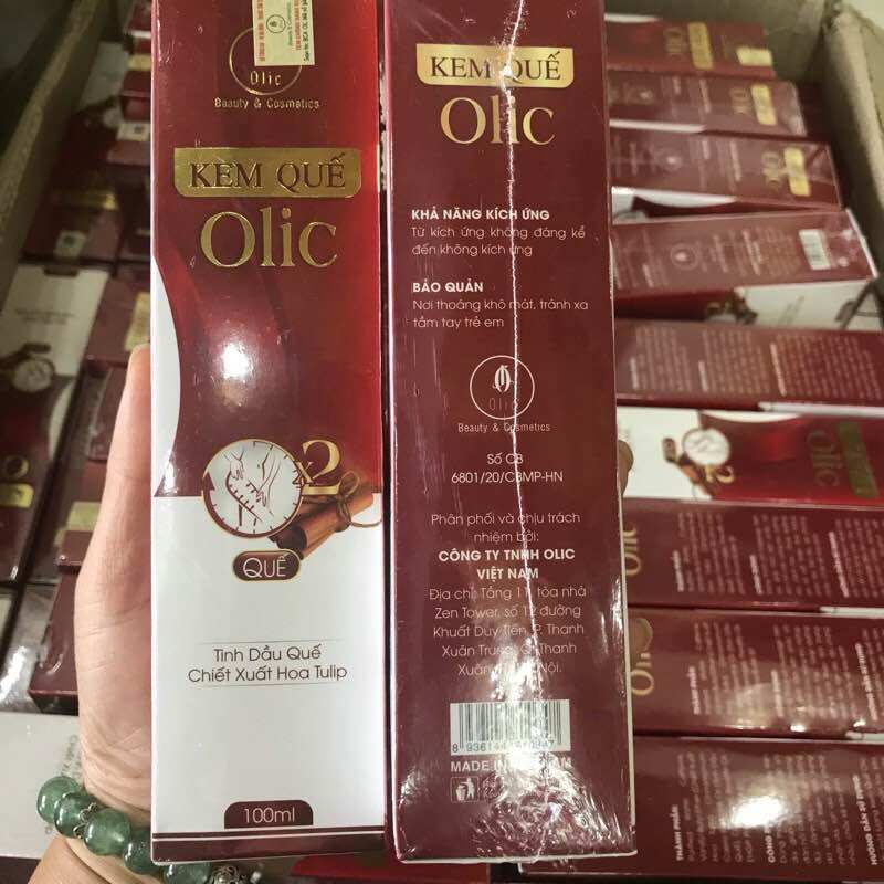 Gel Tan Mỡ Olic-KEM QUẾ OLIC- GEL TAN MỠ OLIC( cam kết chính hãng 100%)