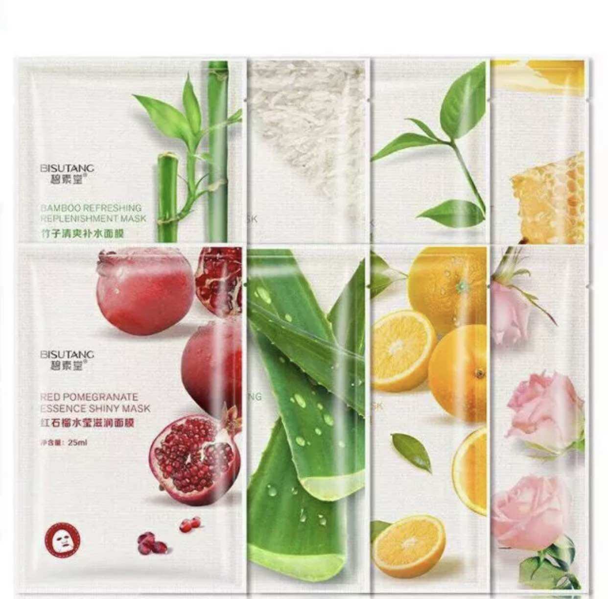 Lẻ 1 miếng mặt nạ trái cây nội địa trung