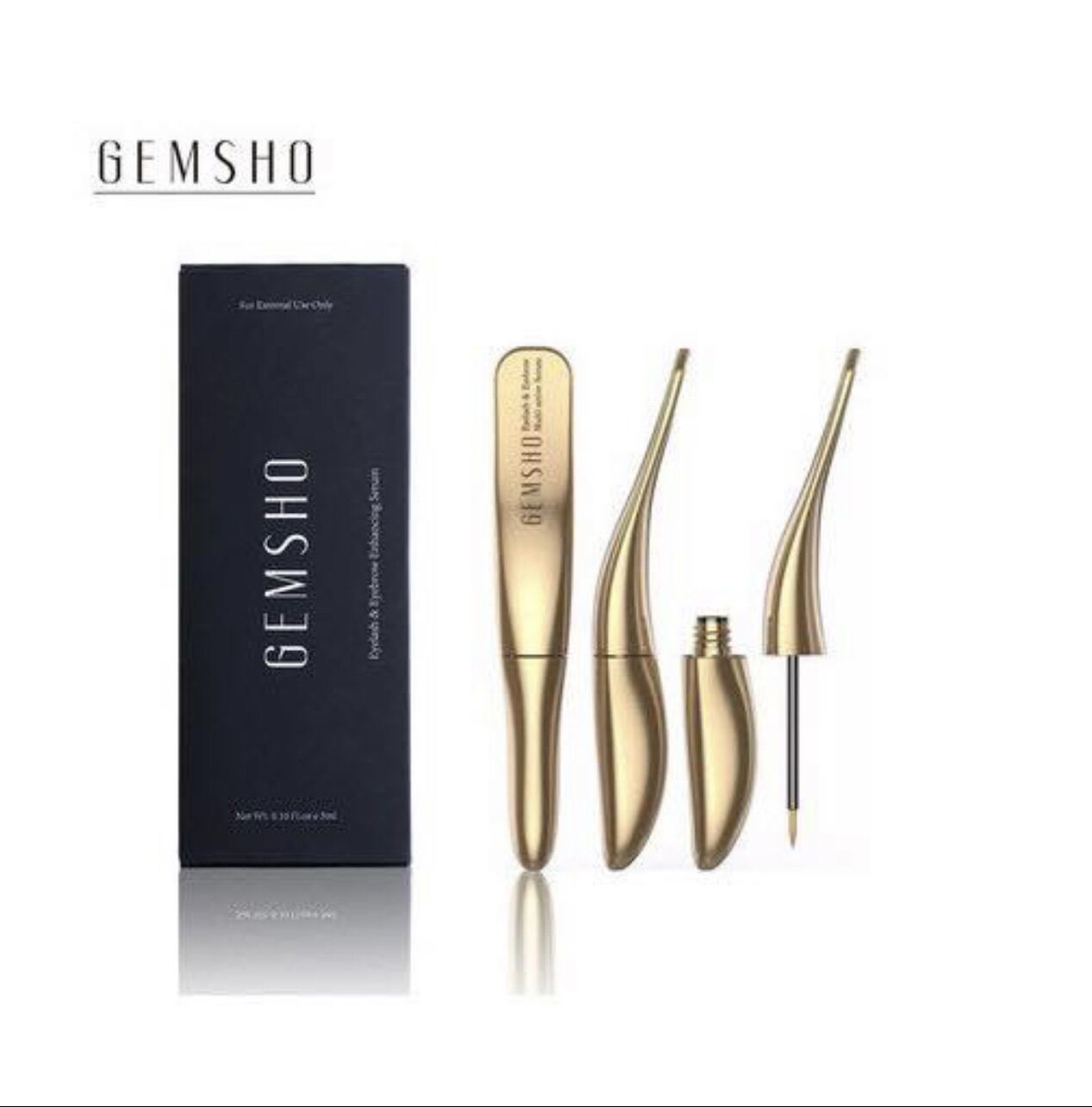 Serum dưỡng mi gemsho mi mọc nhanh, ngăn rụng mi
