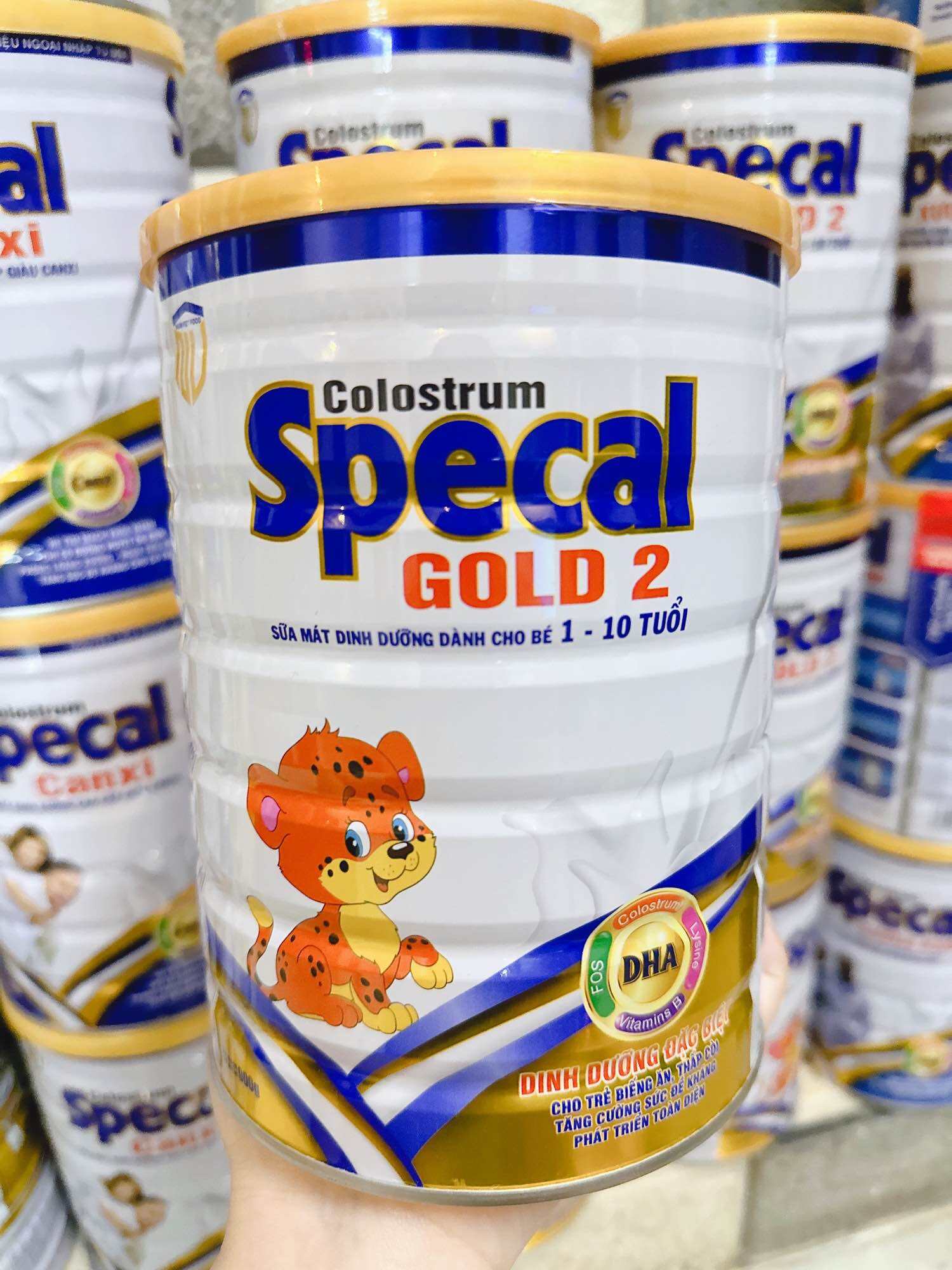 sữa mát dinh dưỡng gold2 dành cho bé từ 1-10 tuổi COLOSTRUM SPECAL