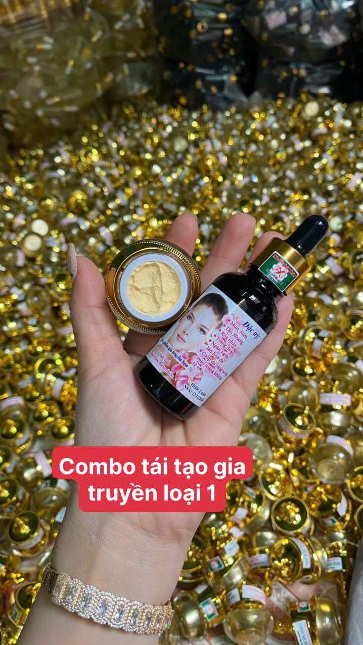 [CHÍNH HÃNG] Combo tái tạo thảo dược gia truyền Spa Hx giảm nám, trắng da