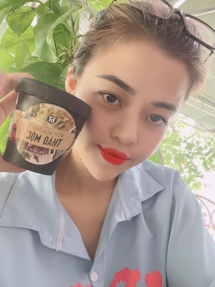 Bột rửa mặt thảo mộc pumr hàng chuẩn