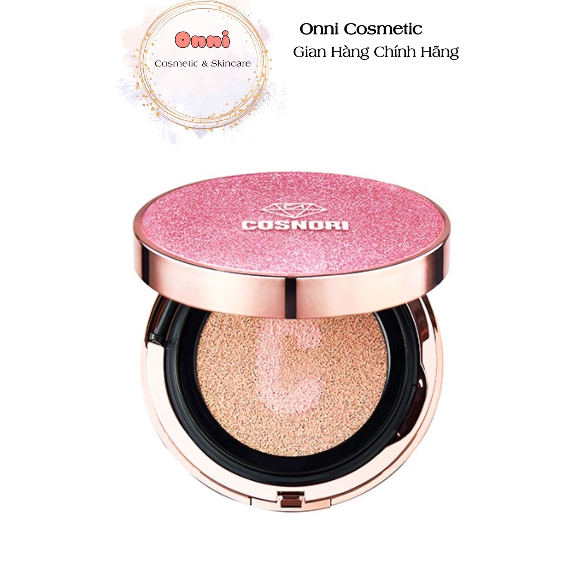 Phấn nước Cushion Cosnori Blossom Tone up SPF50+ PA+++14g