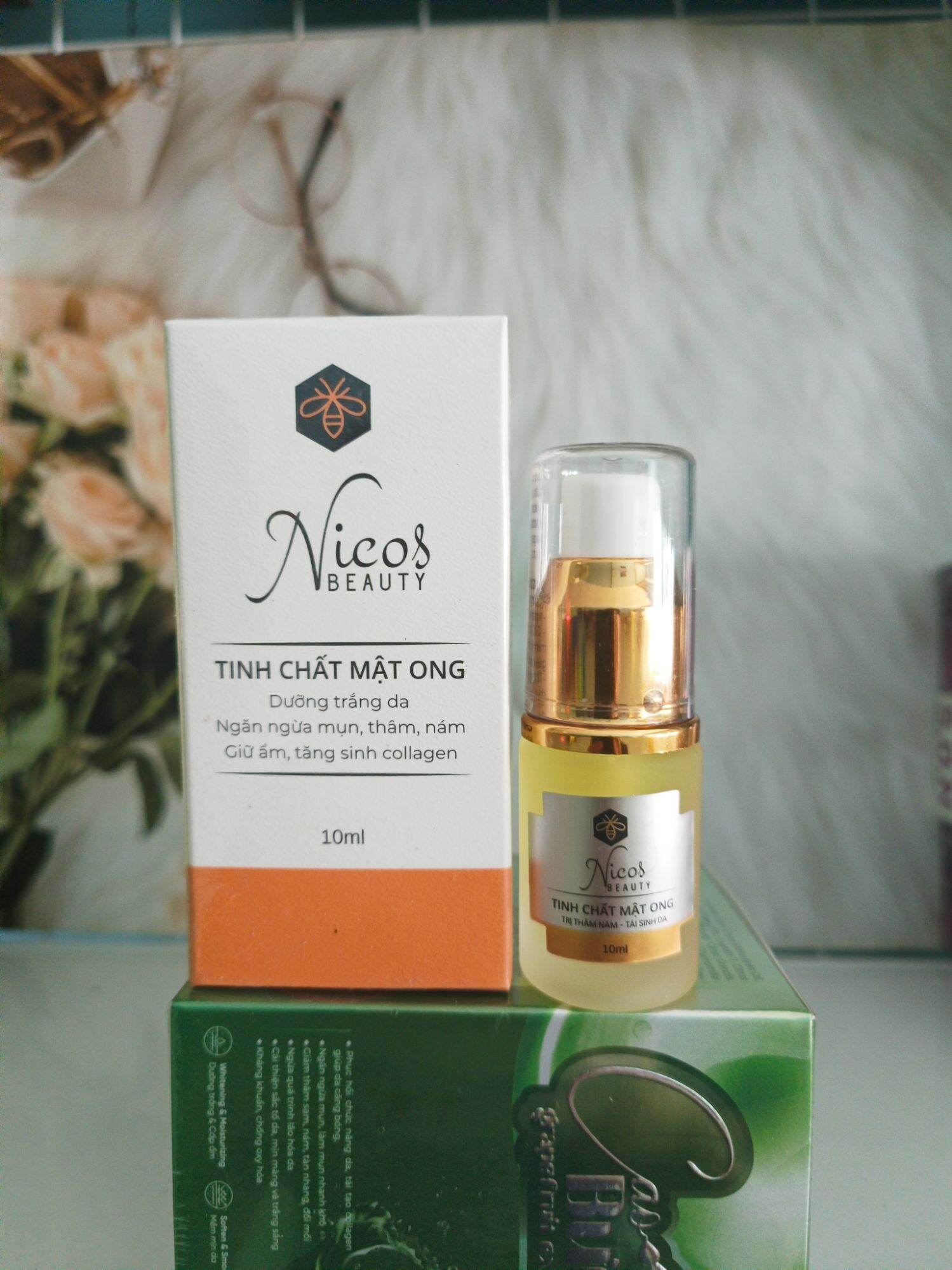 Serum Tinh Chất Mật Ong Dưỡng Trắng Da Nicos Thanh Nhi